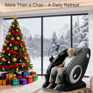 <b>Massage</b> Chair Full Body with Zero Gravity Point Nodes Waist <b>Leg</b> Heat Airbag Compression Foot Rollers Auto <b>Massage</b> Programs - Product Image 2