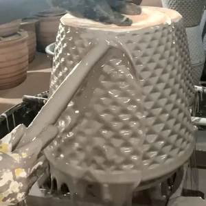 Venta directa Rústico Vietnam Estilo Antártico Macetas de jardín de arcilla esmaltada antigua para exteriores Logotipo gratis Suministro a granel para el hogar - Product Image 4