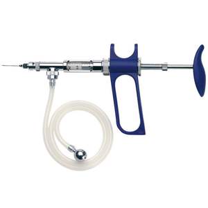 Jeringa Vacunadora Metálica Automática de Latón Cromado con Conexión Luer Lock de 1ml-5ml-10ml, la Mejor Calidad para Fabricación al por Mayor - Product Image 6