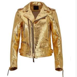 Chaquetas de cuero genuino de alta calidad: un elemento básico de moda clásico Durabilidad atemporal Elegancia elegante Moda Mate Brillante - Product Image 1