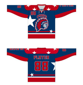 Best Price Custom Men's Ice Hockey Jersey Set Free Heat Transfer Printing Sublimation <b>Club</b> Team Wear Design Your Own Style - Product Image 6