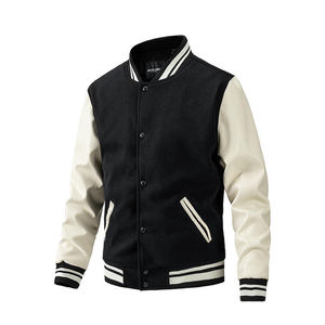 Chaquetas Universitarias Personalizadas OEM para Hombre, Calidad Premium, Opciones de Bordado, Ideales para Deportes Universitarios o Marca de Club - Product Image 1