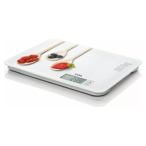 Báscula de Cocina Blanca KS5020W de 20 kg para Medir Ingredientes y Más - Product Image 1