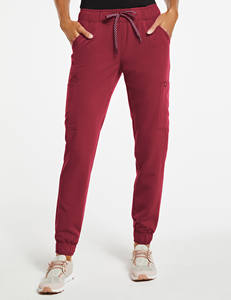 Uniforme Médico de Algodón y Poliéster, Estilo Jogger, para Yoga, Color Azul Marino, Venta al por Mayor - Product Image 6