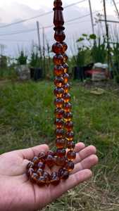 Rosario Islámico Tasbih de 51 Cuentas de Resina con Estilo de Ángel y Forma de Conejo para la Oración y Meditación Musulmana - Product Image 2