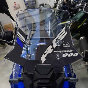 Adesivi 3D in Gel per Protezione Parabrezza Compatibili con Suzuki V-Strom 800RE - Product Image 1