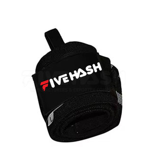 Wrist Wraps Ten Different Cotton Custom Logo Cross <b>Training</b> Adjustment <b>Weight</b> Lifting Gym Wrist Wraps - Product Image 3