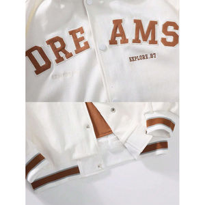 Chaqueta de manga larga abotonada personalizada OEM hecha a mano de 100% algodón, cortavientos ligero personalizado para hombres - Product Image 4