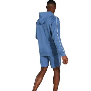 Fabricant Sweats à capuche unis à manches longues surdimensionnés de couleur orange pour hommes disponibles avec logo imprimé - Product Image 2