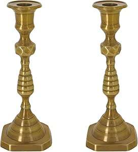 Vente de haute qualité 2025 bougeoirs antiques en laiton métal décors de chambre bougeoir or fournisseur de fabricant en gros - Product Image 4