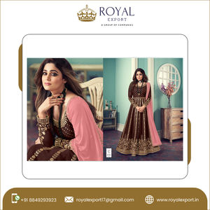 Vestido Anarkali de alta calidad, colección del Real Export - Product Image 2