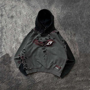 Sweat-shirts à capuche pour hommes en coton 100% de haute qualité, séchage rapide, hiver, du Pakistan, confortables, hiver, 100% coton, polaire vintage - Product Image 3