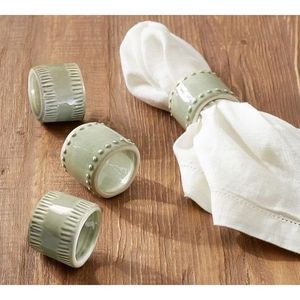 À vendre 2024 rond de serviette en marbre en prix de gros porte-serviettes pour la maison et le restaurant porte-anneau en tissu décor de table - Product Image 6