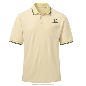 Camisas Casuales de Verano para Hombre, 100% Algodón, Bordadas, de Secado Rápido, Transpirables, de Manga Corta, para Golf, Fútbol, Tenis - Product Image 1