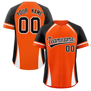 Maillot de Baseball Sublimé Respirant Professionnel Logo Personnalisé Nom et Couleur Maillot de Baseball Sublimé - Product Image 3