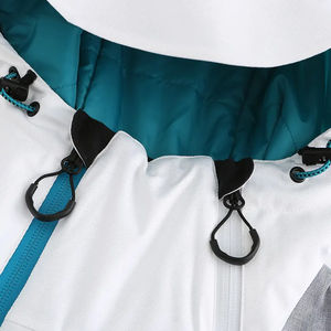 Veste coupe-vent athlétique légère personnalisée pour homme, pour l'équitation, extensible dans les quatre sens, imperméable pour le golf, avec fermeture éclair sur le devant - Product Image 6