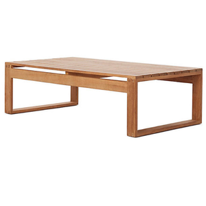 La table est en teck robuste et écologique pour une utilisation durable en extérieur dans les restaurants ou les cafés. - Product Image 6