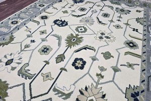 Tapis de laine noués à la main de haute antiquité 8x14Multi-Color priant ensembles de tapis tissés à la maison pour le salon offres chaudes ensembles de tapis - Product Image 3