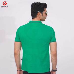 เสื้อโปโลผ้าโพลีเอสเตอร์สแปนเด็กซ์ยาวออกแบบได้ตามต้องการ - Product Image 4