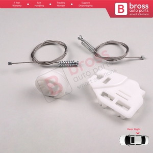 Kit de réparation de lève-vitre arrière droit BWR504 pour Série 3 E46 1998-2005 4/5 portes 51358212100 - Product Image 6
