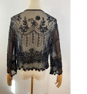 Vestidos Casuales de Verano para Mujer con Cuentas, Borde Libre, Transpirables, Sostenibles, con Lentejuelas, Largos, Finos, con Forro, Chaqueta Gratis - Product Image 2