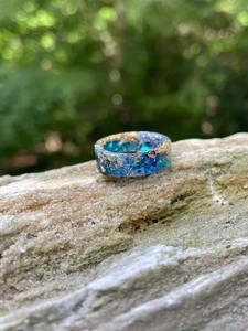Modern Handmade Resin Fashion Rings for Women – Stylish Party, Beach & Everyday Fashion Jewelry Rings - Product Image 4