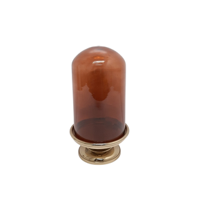Support à gâteau en aluminium et verre de conception antique en laiton couleur or Design moderne utilisé pour la décoration de mariage à la main - Product Image 1