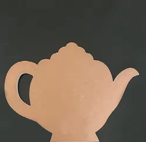 Plateau en émail imprimé en forme de bouilloire pour le petit-déjeuner, idéal pour l'hôtellerie et la décoration intérieure – Nouveau produit au prix le plus bas - Product Image 3