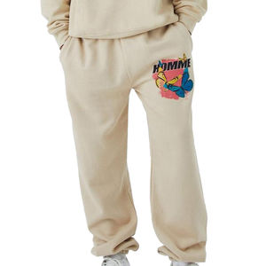 Nouvel arrivage de survêtement d'été unisexe en coton et polyester coupe ajustée avec logo personnalisé de qualité supérieure sérigraphié - Product Image 4