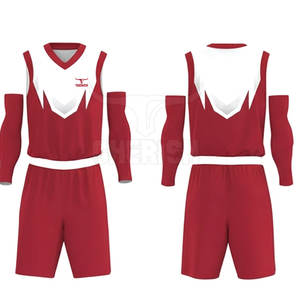 Ensemble de maillots de basket personnalisés, 100% polyester, respirant et de qualité supérieure - Product Image 3