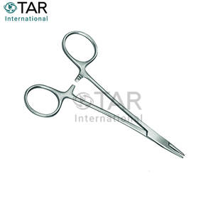 ที่จับเข็มผ่าตัดแบบแมนนวลทำจากสแตนเลสเนียนเรียบ ที่จับเข็มเว็บสเตอร์ทำจากทังสเตนคาร์ไบด์สำหรับการเย็บผ่าตัดที่แม่นยำ - Product Image 6