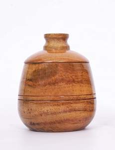 Classic Wooden <b>Jar</b> with Lid Canister <b>Food</b> Species Dry Fruits Storage Container <b>Jar</b> Home Hotel Restaurant Kitchen Decoration - Product Image 3