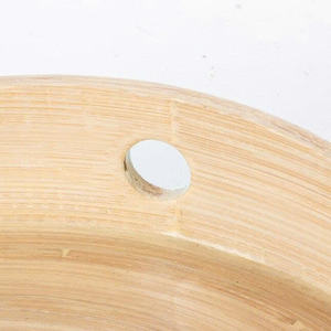 Ensemble de plateaux et de plateaux de service en bambou tissé à la main, vaisselle minimaliste pour hôtel, restaurant, buffet et repas à domicile - Product Image 4