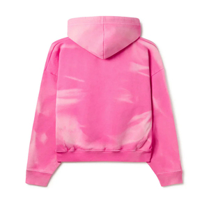 Vente en gros de sweatshirts à capuche délavés avec soleil conçus sur mesure pour hommes femmes vêtements de rue sweats à capuche pour l'hiver - Product Image 2