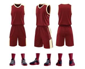 Conjunto de Camiseta y Pantalones Cortos de Baloncesto Reversibles Personalizados para Hombre, Nombre del Equipo, Número, Logotipo, Impresión Digital, Uniforme Deportivo de Talla Grande - Product Image 5