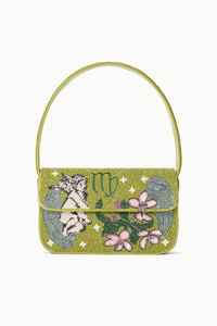 Bolso de Hombro Artesanal con Cuentas, Diseño de Costa Veraniega, con Rayas Rojas y Estampado de Playa, Bolso Pequeño con Solapa para Mujer, Ideal para Fiestas Nocturnas - Product Image 6