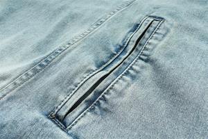 Washed Black Oversized Denim <b>Hoodie</b> Loose Fit <b>Grunge</b> Style Front Pockets Distressed Vintage Look OEM Colors 100% Cotton Custom - Product Image 4