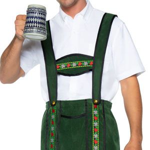 2024 New Stylish Bavarian Lederhosen Kniebund Men's Trachten Leather Pants MESS SPORTS Quick Dry & Breathable Wholesale - Product Image 3