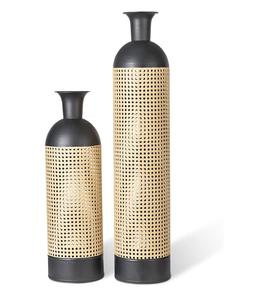 Florero de metal de diseño moderno de alta calidad para la decoración del hotel en casa Precio al por mayor Superventas. - Product Image 3