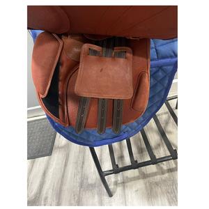 Accessoires d'équitation confortables de selle occidentale en cuir de qualité supérieure faits à la main du fournisseur indien - Product Image 5