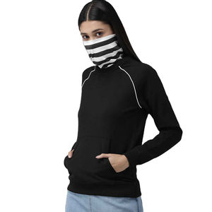 Ensemble de sweat-shirt de sport à manches longues pour femmes Design unique avec poche avant pour la couche de base d'hiver en gros - Product Image 2