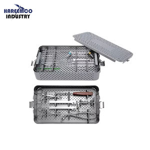 Orthopedic Revision <b>Tools</b> <b>Kit</b> CCC Certified Manual Stainless Steel Surgical Screw Extractor Broken Screw Removal Instrument Set - Product Image 1