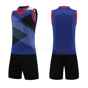 Tenues de volley-ball unisexes de haute qualité, respirantes, à séchage rapide, confortables, 100% polyester, personnalisables, service OEM disponible - Product Image 1