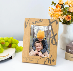 Marco de Fotos de Madera Artesanal, Creativo, Personalizable y Ecológico para Decoración del Hogar, de Pared y Sobremesa - Product Image 3