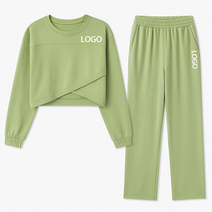 Conjunto de Dos Piezas de Pantalones y Blusa sin Mangas de Verano Casual para Mujer, 100% Algodón, Pierna Ancha - Product Image 4