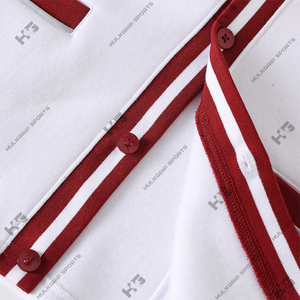 custom Alabama A&M White Fleece <b>Cardigan</b> V neck Women's <b>Sweaters</b> 100%cotton Maroon & White Ribbing Chenille Embroidery winter - Product Image 5