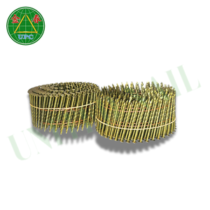 Clous en spirale OEM de 15 à 16 degrés avec tête à carreaux et tige lisse pour palette, fabriqués au Vietnam, vente chaude et assurance qualité - Product Image 1