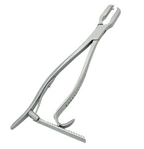Pinzas de Acero Inoxidable para Sujeción de Huesos con Bloqueo de Trinquete, Instrumento Quirúrgico Ortopédico para Fijación Ósea y Cirugía Médica - Product Image 4