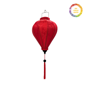 Linterna de seda vietnamita hecha a mano de primera calidad-Artesanía tradicional con precio de fábrica - Product Image 1