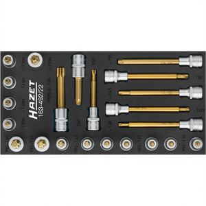 Juego de llaves de vaso TORX Hazet de 1/2'' y 22 piezas - Product Image 2